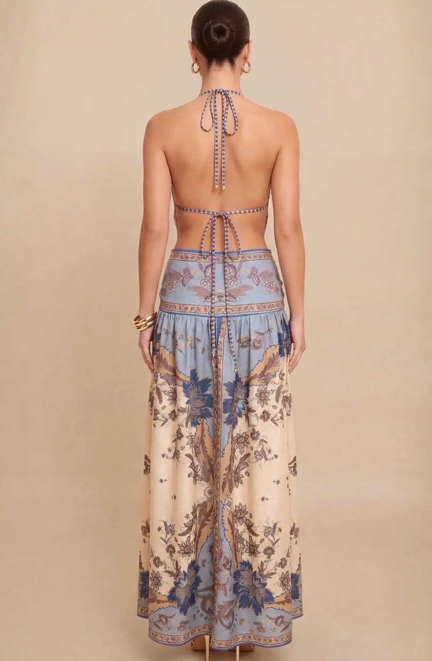 Halter Long Dress