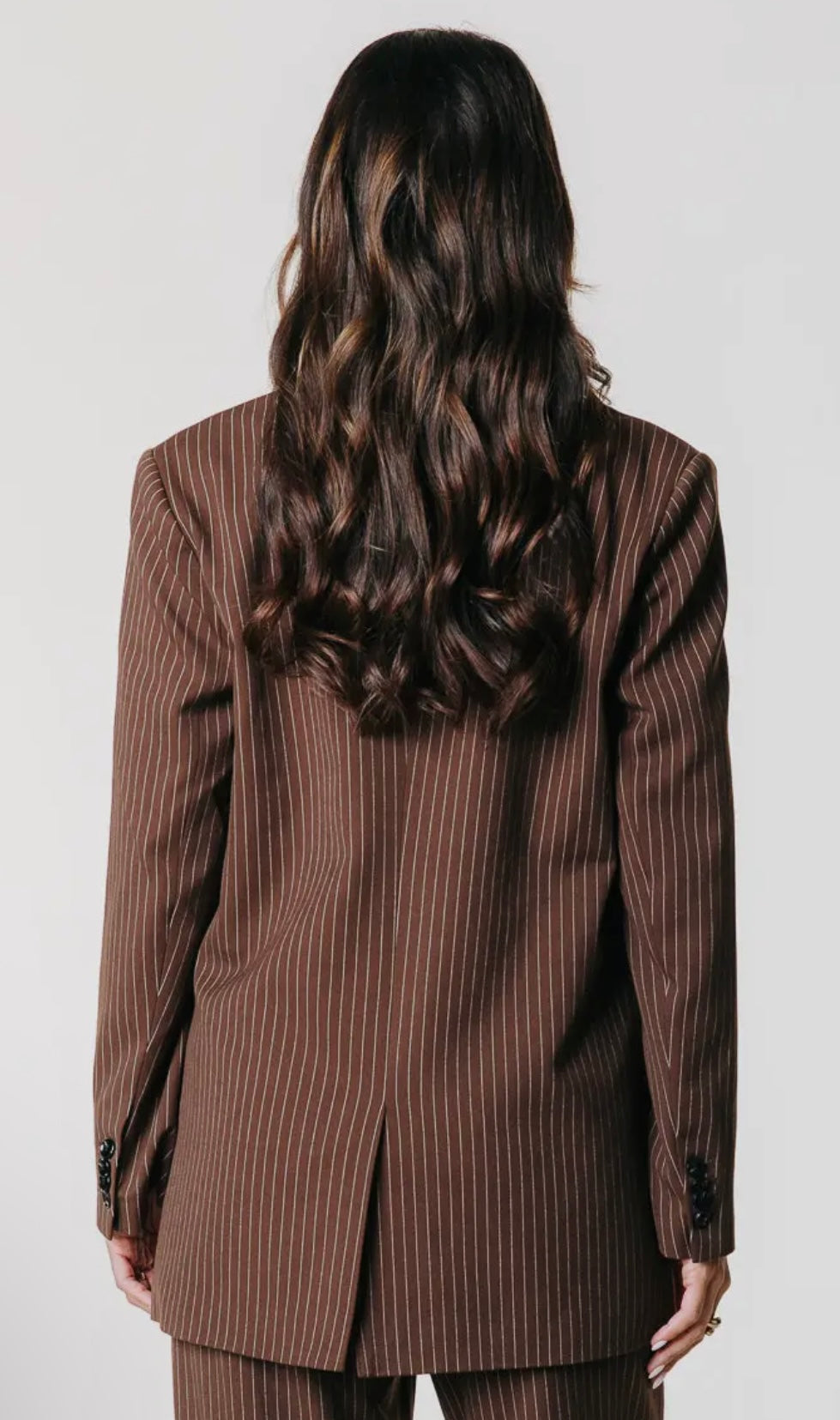 Jesra Pinstripe Blazer
