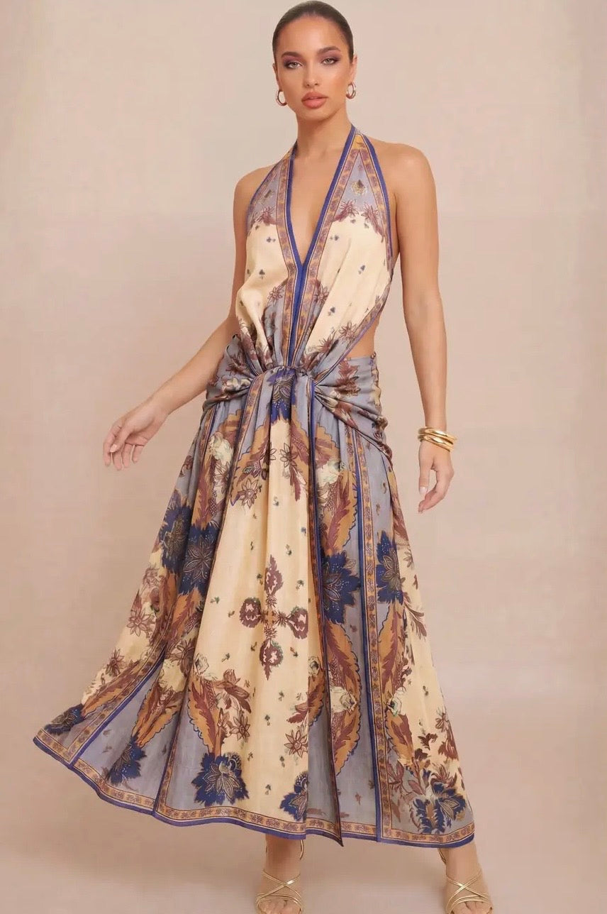 Halter Long Dress
