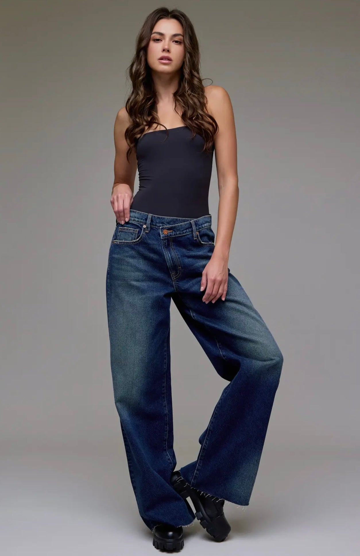 Dark wash Oversized Baggy Jeans