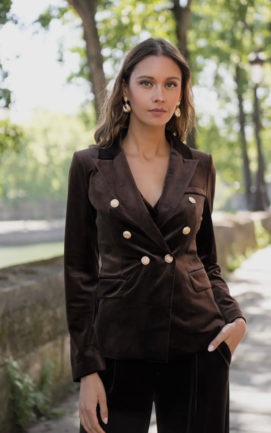 Velvet Blazer