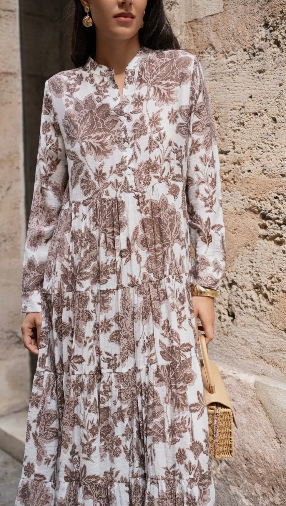 Floral Print Marbella Dress