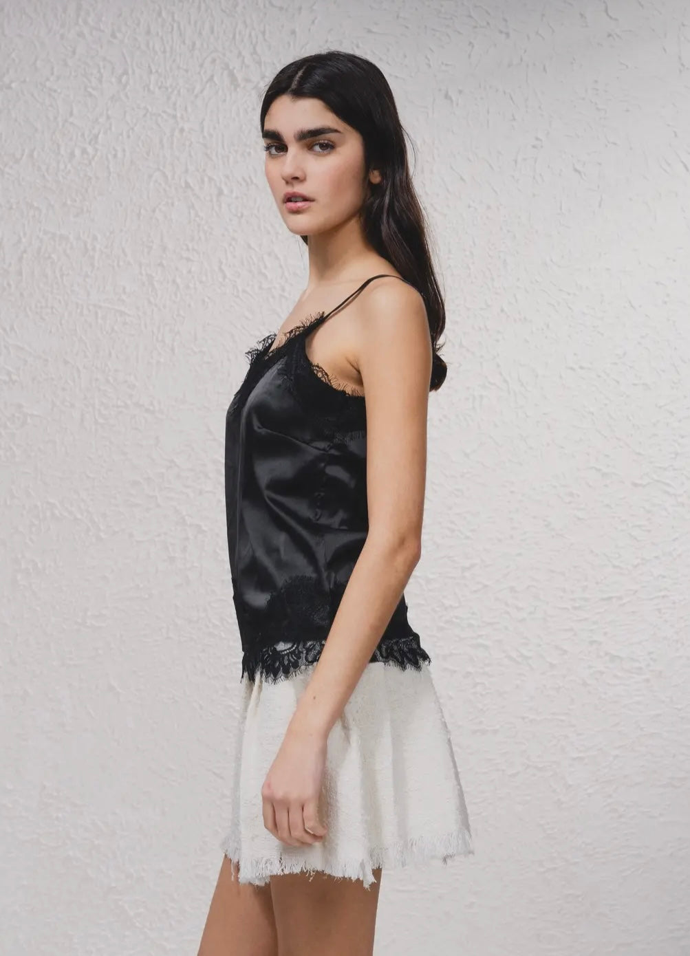 Top with lace