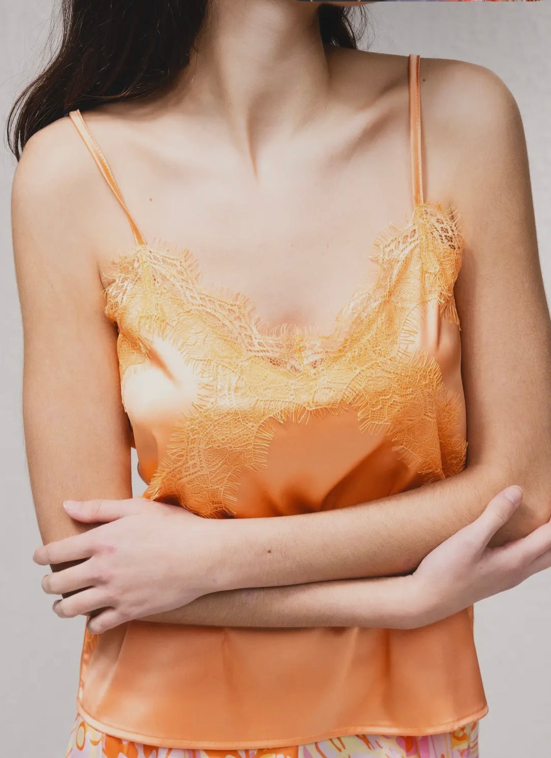 Top with lace