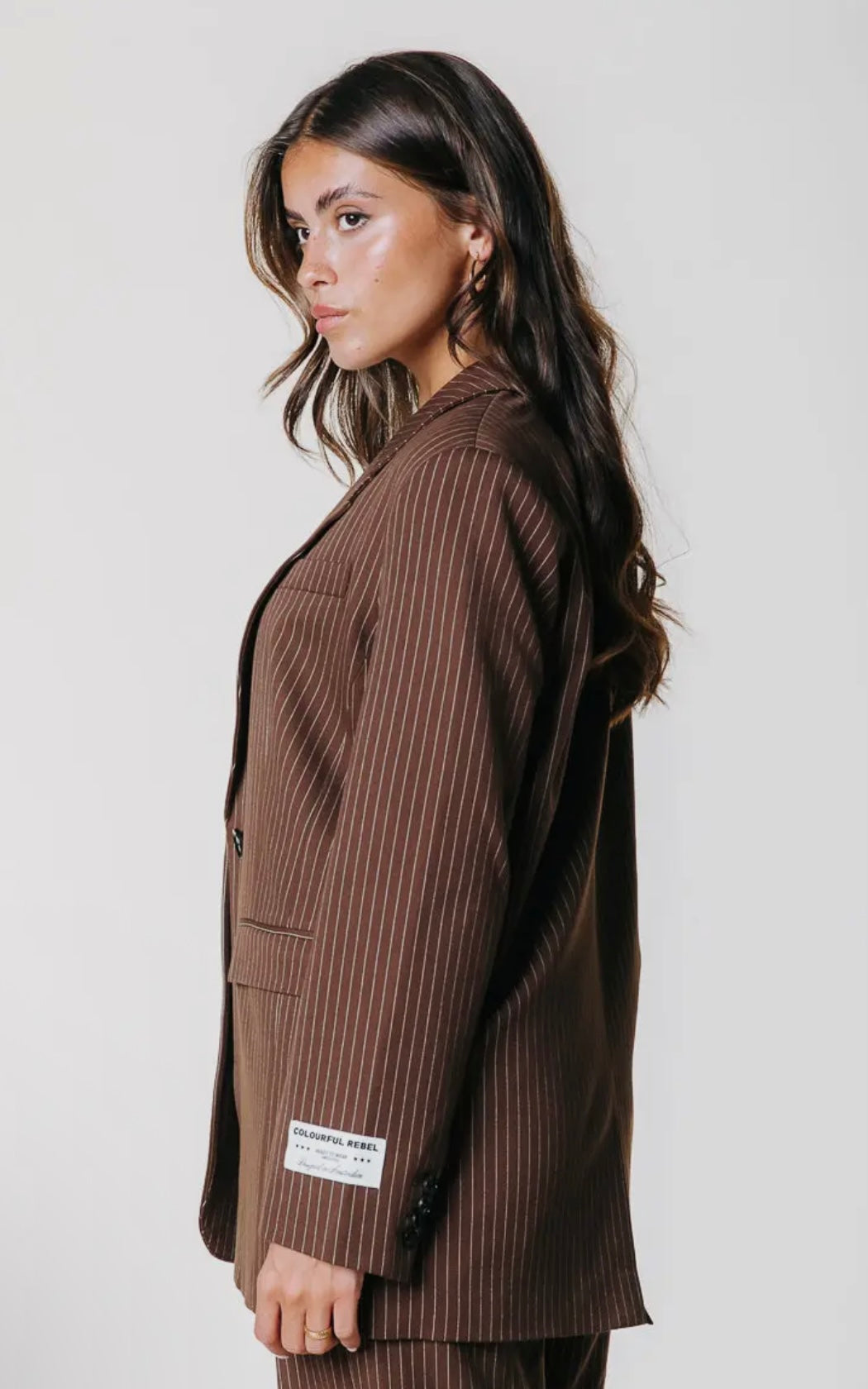 Jesra Pinstripe Blazer