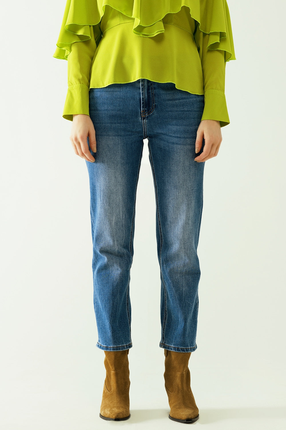 Basic Straight Jeans